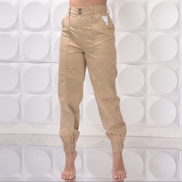 New Boyish Tan Jaggers Sz 24 From Free People. Tags Attached - Picture 2 of 7